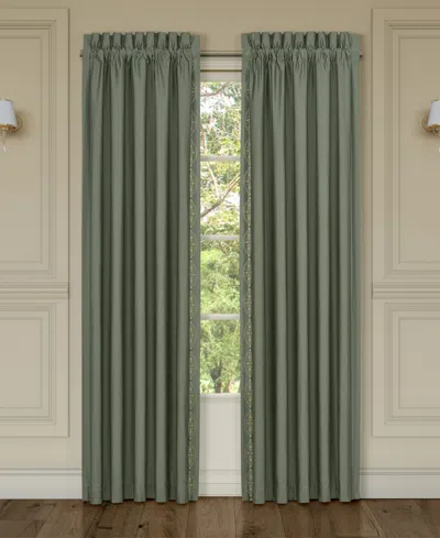 J Queen New York Soprano Window Panel Pair, 50" X 95" In Eucalyptus