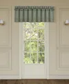 J Queen New York Soprano Window Straight Valance In Eucalyptus