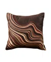 J Queen New York Sundance Embellished Decorative Pillow, 18" X 18" In Brown