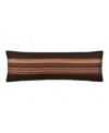 J Queen New York Sundance Reading Bolster Decorative Pillow, 15" X 52" In Brown