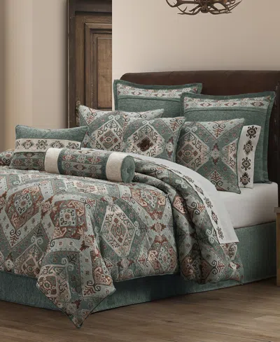 J Queen New York Telluride 4-pc. Comforter Set, California King In Turquoise