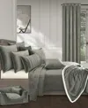 J Queen New York Townsend 3pc. Quilt Set, King/california King In Charcoal
