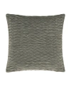 J QUEEN NEW YORK TOWNSEND RIPPLE SQUARE DECORATIVE PILLOW COVER, 20" X 20"