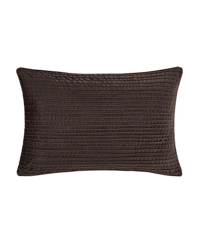 J Queen New York Townsend Straight Lumbar Decorative Pillow Cover, 14" X 40" In Mink