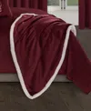 J Queen New York Townsend Throw, 50" X 60" In Red