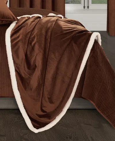 J Queen New York Townsend Throw, 50" X 60" In Terracotta