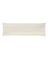 J Queen New York Villanova Bolster Decorative Pillow, 15" X 52" In Alabaster