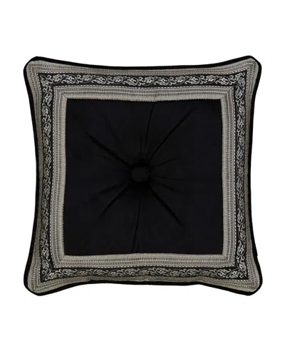 J Queen New York Vincenzo Decorative Pillow, 18" X 18" In Glacier