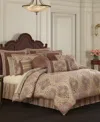 J Queen New York Weston 4-pc. Comforter Set, Queen In Brown