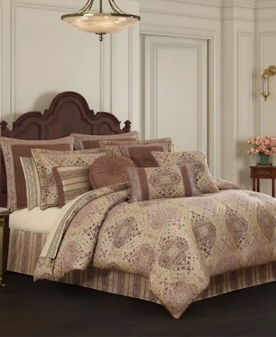 J Queen New York Weston 4-pc. Comforter Set, Queen In Brown