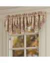 J Queen New York J. Queen New York Weston Window Ascot Valance In Brown