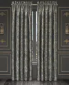 J Queen New York Weston Window Panel Pair, 50" X 84" In Blue