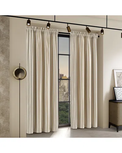 J Queen New York J. Queen New York Window Panel Pair In Neutral