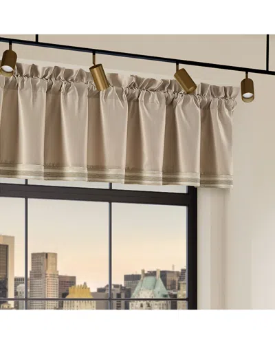 J Queen New York J. Queen New York Window Straight Valance In Neutral