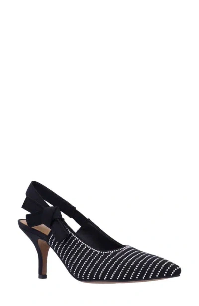 J. Reneé Adilene Slingback Pointed Toe Pump In Black