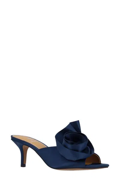 J. Reneé Briston Slide Sandal In Blue