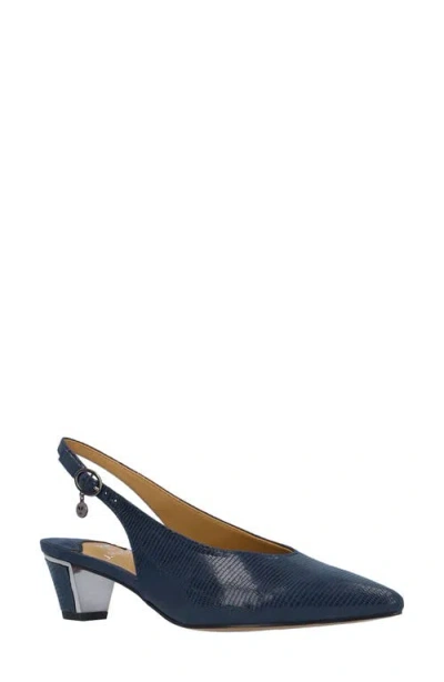 J. Reneé Darra Slingback Pointed Toe Pump In Black