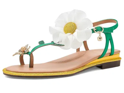 J. RENEÉ DAZEE T-STRAP SANDALS