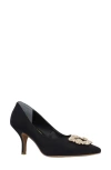 J. Reneé Ezara Pointed Toe Pump In Black