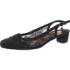J. Reneé Faleece Womens Rhinestone Slingback Heels In Multi