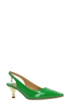 J. Reneé Ferryanne Pointed Toe Slingback Pump In Green