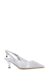J. Reneé Ferryanne Slingback Pointed Toe Kitten Heel Pump
