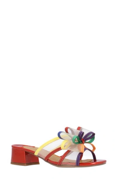 J. Reneé Finola Block Heel Sandal In Multi