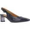 J. Reneé Hadyn Lizard Embossed Slingback Pump