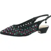 J. Reneé Hasini Womens Embellished Evening Slingback Heels In Multi