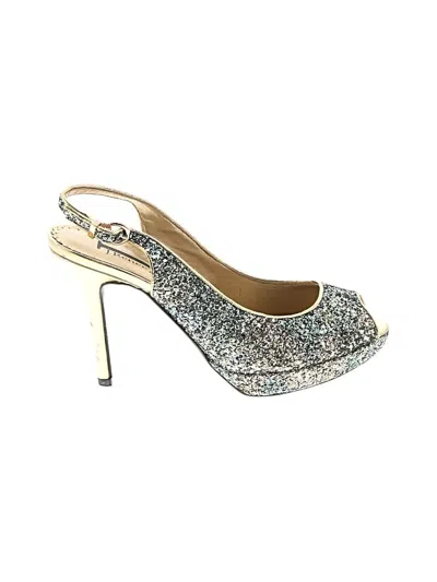 Pre-owned J. Reneé Heels In Gold