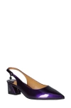 J. Reneé J.renée Shayanne Slingback Pointed Toe Pump In Purple/blue/white