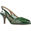 J. Reneé Kadence Slingback Pump In Green