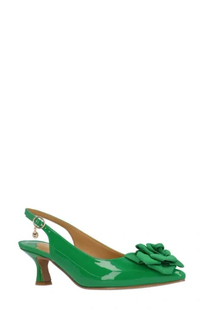 J. Reneé Kendry Slingback Pump In Green