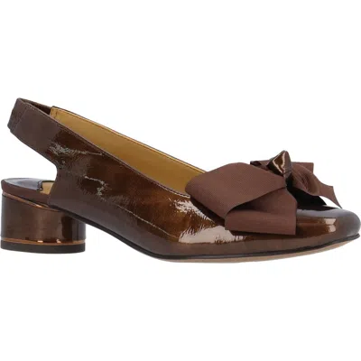 J. Reneé Lazule Slingback Pump In Brown