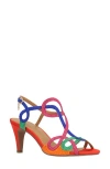 J. Reneé Lulah Slingback Sandal In Bright Multi