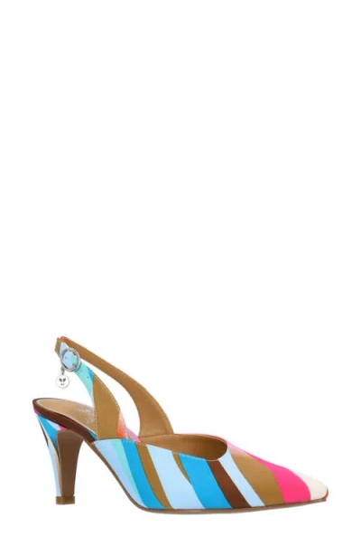 J. Reneé Matina Slingback Pump In Multi