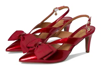 J. Reneé Morigen Slingback Pointed Toe Pump In Red