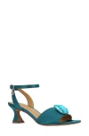 J. Reneé Saskia Slingback Square Toe Pump In Aqua