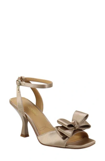 J. Reneé Nishia Ankle Strap Sandal In Beige