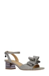 J. Reneé Novela Ankle Strap Sandal In Pewter