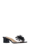 J. Reneé Ozara Slide Sandal In Clear/black