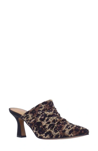 J. Reneé Parisa Pointed Toe Pump In Brown/ Black