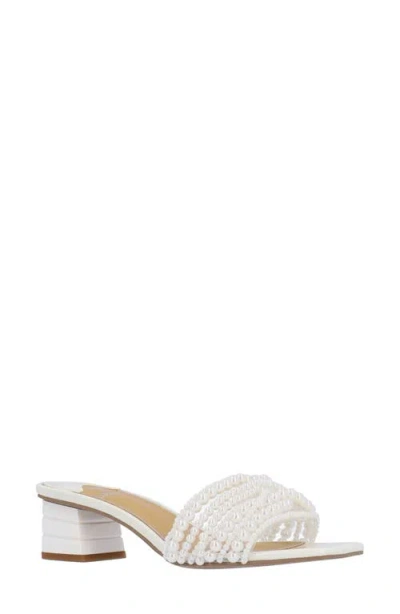 J. Reneé Purla Sandal In White
