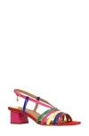 J. Reneé Regan Slingback Sandal In Bright Multi