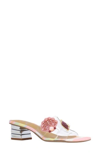 J. Reneé Seeshell Sandal In Clear/pastel