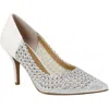 J. Reneé Sesily Pointed Toe Pump In White