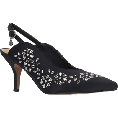 J. Reneé Solara Pointed Toe Slingback Pump In Black