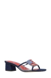 J. Reneé Spangle Block Heel Sandal