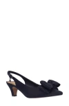 J. Reneé Weslee Slingback Pointed Toe Pump In Black