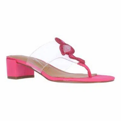 J. Reneé Women's Bonair Icon Low Heel Sandal In Pink In Purple